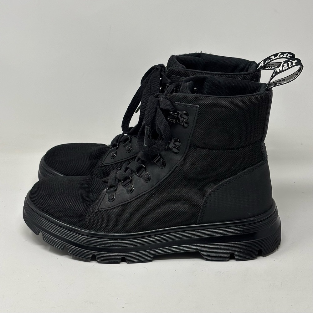 Dr. Martens Combs Women’s Pooh Casual Black Lace Up Boots Size 9 - Picture 2 of 11